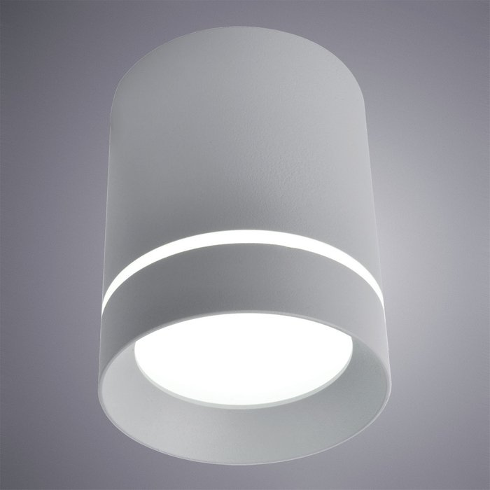 Потолочный светодиодный светильник серого цвета - купить Потолочные светильники по цене 470.0