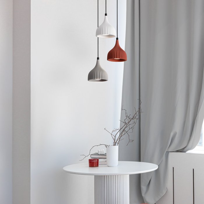 Подвесной светильник Freya FR5582PL-01R Terra Modern - купить Подвесные светильники по цене 5590