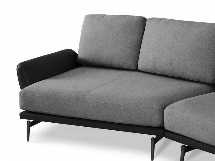 Угловой диван Ispani серого цвета - купить Угловые диваны по цене 165420.0