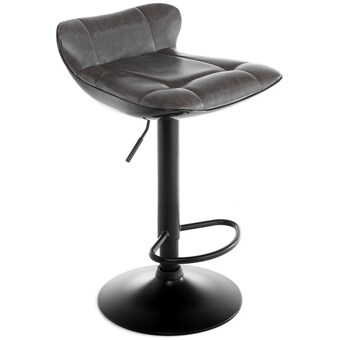 Барный стул Domus черно-коричневого цвета