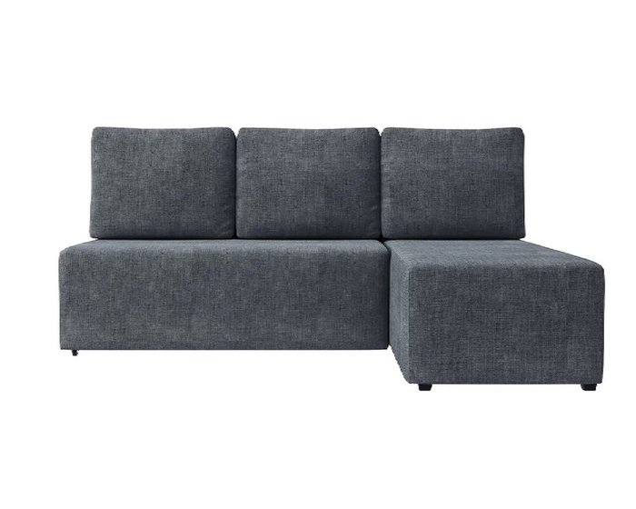 Угловой диван-кровать Каир серого цвета - купить Угловые диваны по цене 22990.0