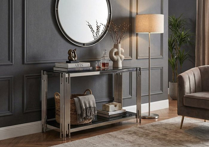 Консоль Fossil C серебряного цвета - лучшие Консоли в INMYROOM