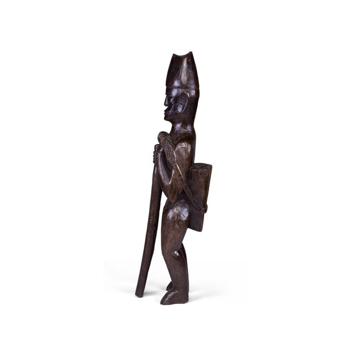 Статуэтка Totem старец коричневого цвета - лучшие Фигуры и статуэтки в INMYROOM