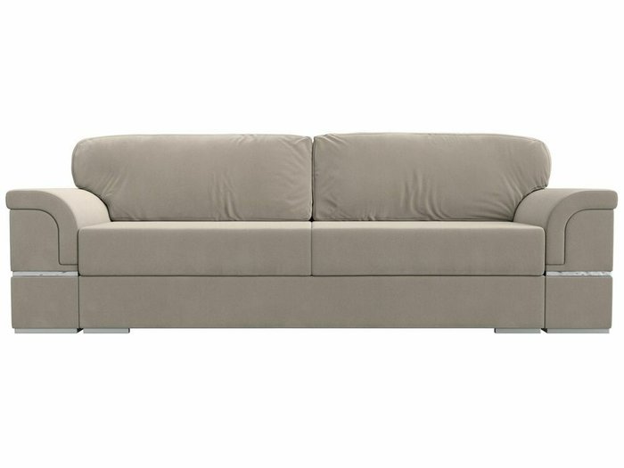 Прямой диван-кровать Порту бежевого цвета - купить Прямые диваны по цене 58999.0