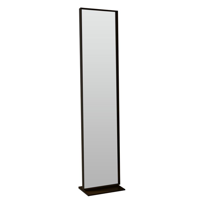 Дизайнерское напольное зеркало Ablestar в металлической раме черного цвета
