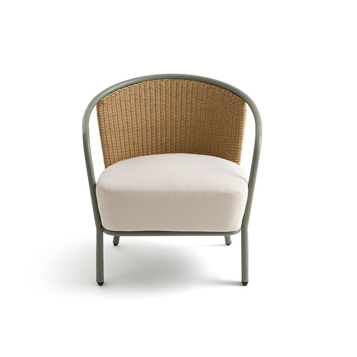 Кресло садовое из стали и полимера Joat зеленого цвета - купить Садовые кресла по цене 39978.0