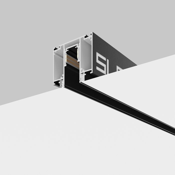 Шинопровод встраиваемый для натяжного потолка Technical TRX034D-422B Busbar trunkings Exility Магнитная трековая система 23мм EXILITY - лучшие Шинопровод в INMYROOM Шинопровод встраиваемый для натяжного потолка Technical TRX034D-422B Busbar trunkings Exility Магнитная трековая система 23мм EXILITY - лучшие Шинопровод в INMYROOM