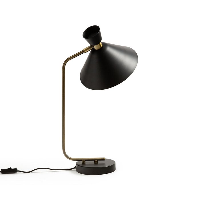 Настольная лампа Zoticus черного цвета - лучшие Настольные лампы в INMYROOM