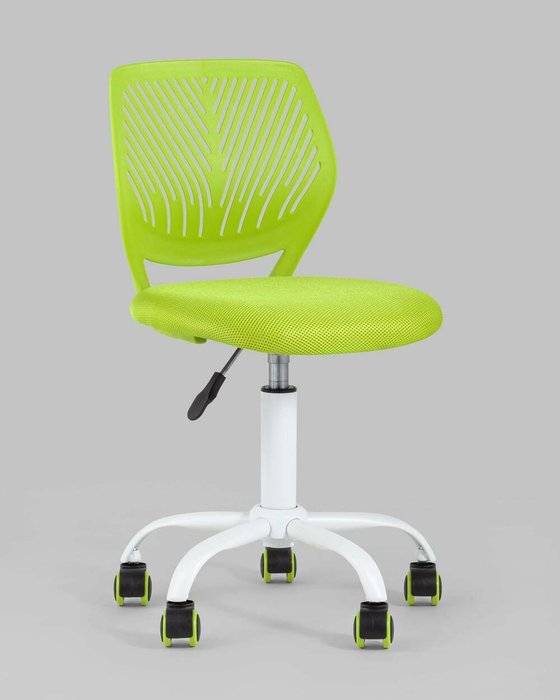 Кресло компьютерное детское Анна салатового цвета - купить Офисные кресла по цене 4990.0