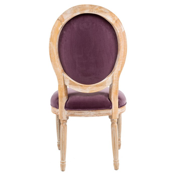 Стул Луи с обивкой фиолетового цвета - лучшие Обеденные стулья в INMYROOM