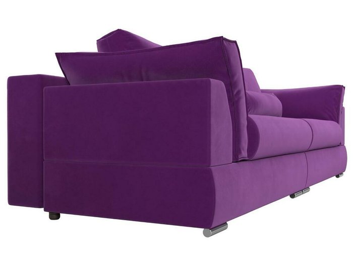 Прямой диван-кровать Пекин фиолетового цвета - лучшие Прямые диваны в INMYROOM