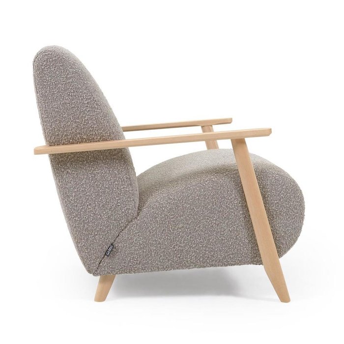 Кресло Meghan серого цвета - лучшие Интерьерные кресла в INMYROOM