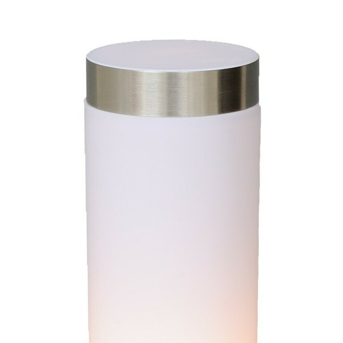 Уличный наземный светильник Плутон с белым плафоном - купить Наземные светильники по цене 4120.0