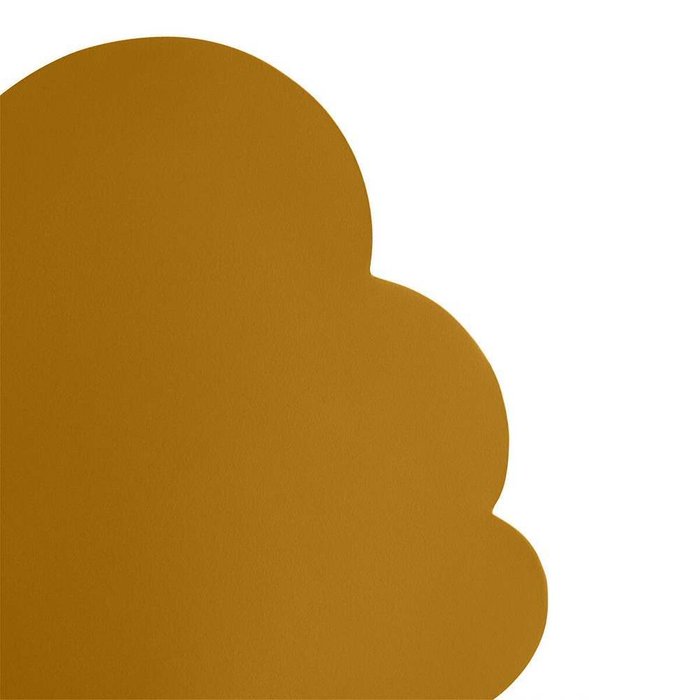 Ночник в форме облака из металла Hodei желтого цвета - лучшие Ночники в INMYROOM