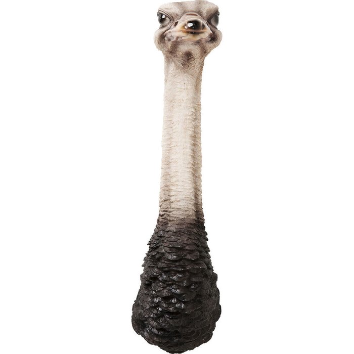 Украшение настенное Ostrich черно-белого цвета Украшение настенное Ostrich черно-белого цвета