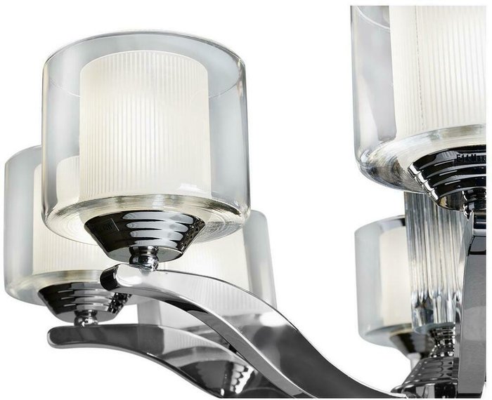 Подвесная люстра iLamp Simple 88265/8 CR - купить Подвесные люстры по цене 64990.0