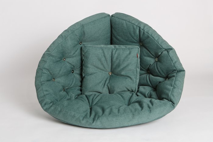 Кресло-трансформер Seashell зеленого цвета - купить Бескаркасная мебель по цене 25350.0