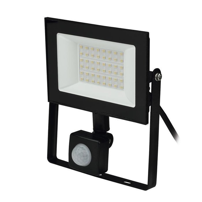 Прожектор светодиодный Sensor черного цвета