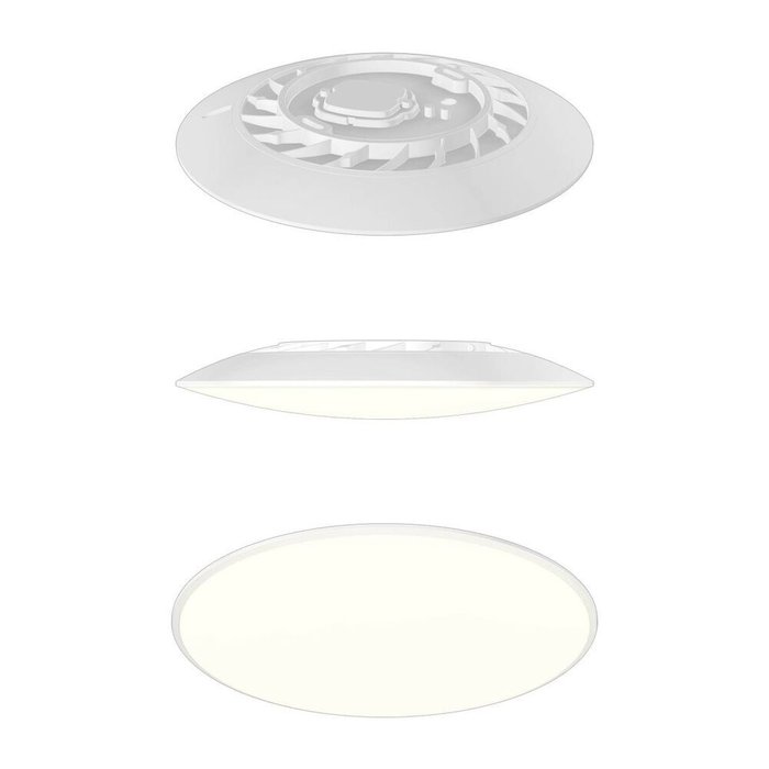 Потолочный светильник Slim 8692 (пластик, цвет белый)