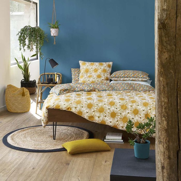 Кровать в винтажном стиле Watford 140х190 коричневого цвета - купить Кровати для спальни по цене 28589.0