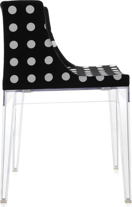 Кресло Mademoiselle черно-белого цвета - лучшие Интерьерные кресла в INMYROOM