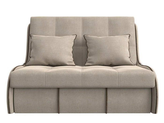 Прямой диван-кровать Риттэр бежевого цвета - купить Прямые диваны по цене 35999.0