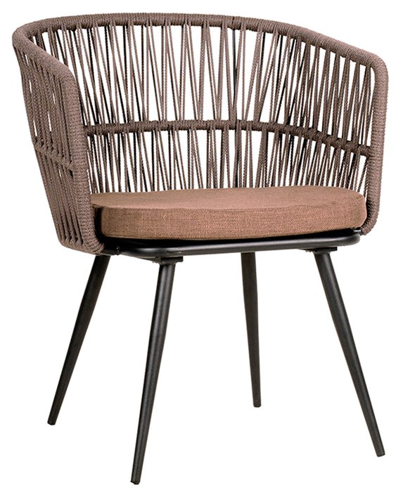 Садовое кресло Coral бежевого цвета - купить Садовые стулья по цене 17690.0