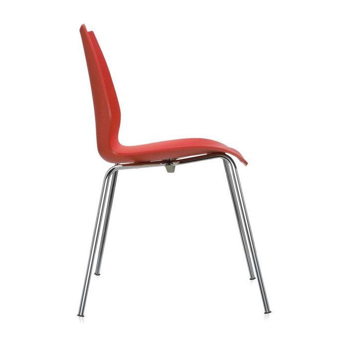 Стул Maui красного цвета - лучшие Обеденные стулья в INMYROOM