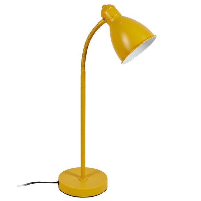 Настольная лампа UML-B701 E27 YELLOW (металл, цвет желтый)