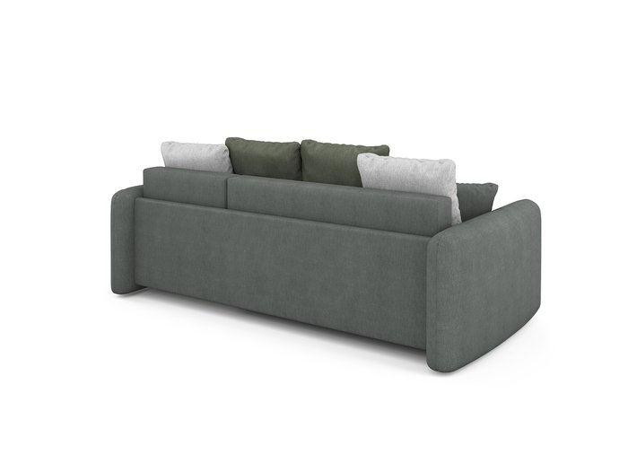 Угловой раскладной диван Arti правый темно-серого цвета - лучшие Угловые диваны в INMYROOM
