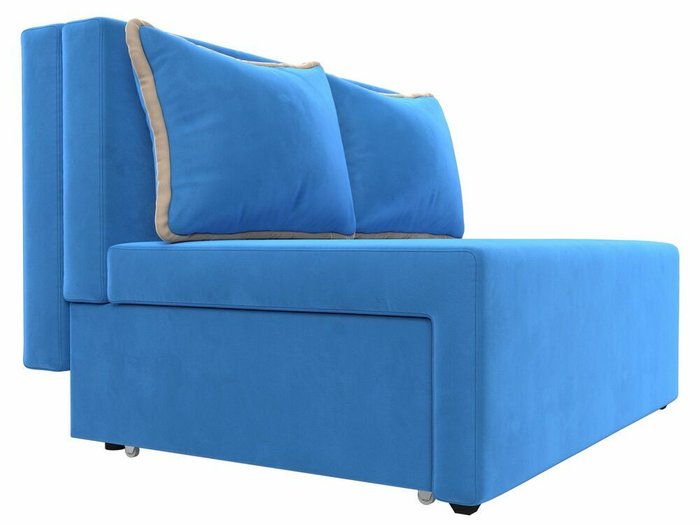 Диван-кровать Лагуна голубого цвета - лучшие Прямые диваны в INMYROOM