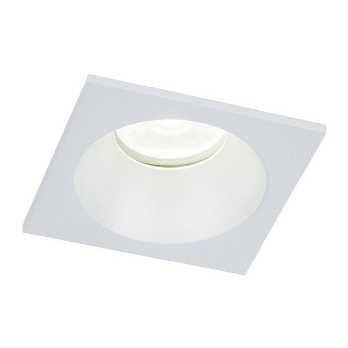 Встраиваемый светильник Zoom белого цвета - купить Встраиваемые споты по цене 630.0
