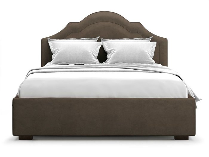 Кровать с подъемным механизмом Madzore 140х200 коричневого цвета - купить Кровати для спальни по цене 40000.0