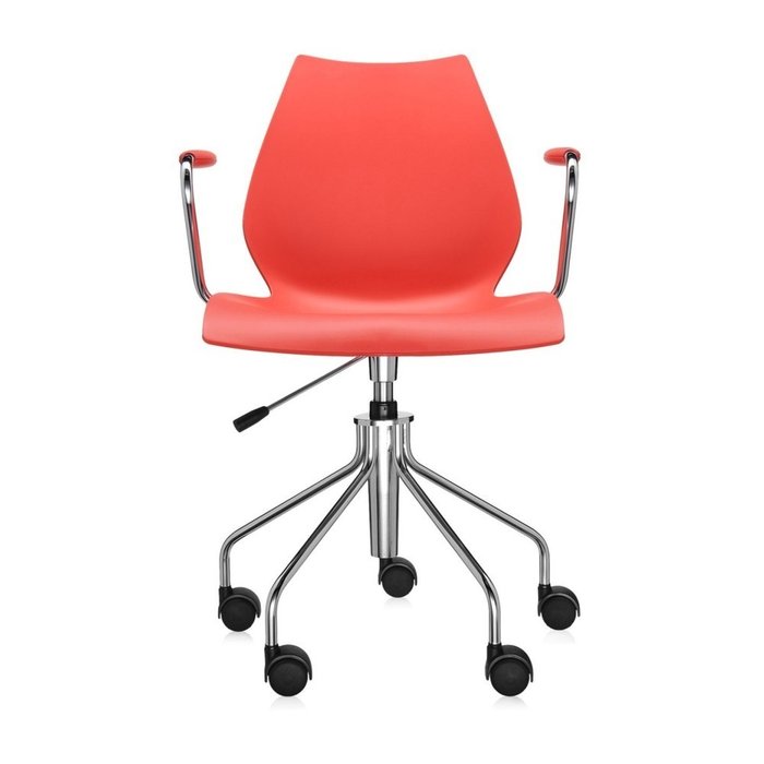 Офисный стул Maui красного цвета - купить Офисные кресла по цене 55350.0
