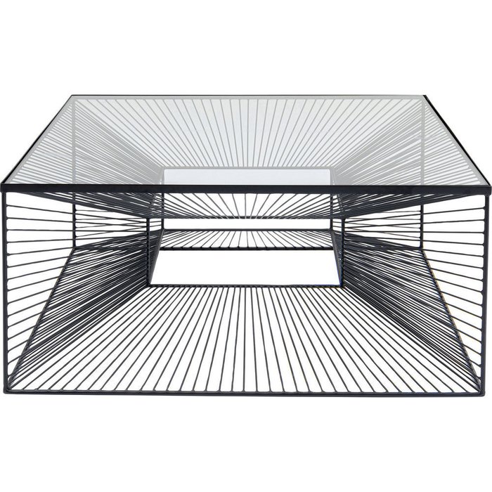 Столик кофейный Dimension из стекла и стали