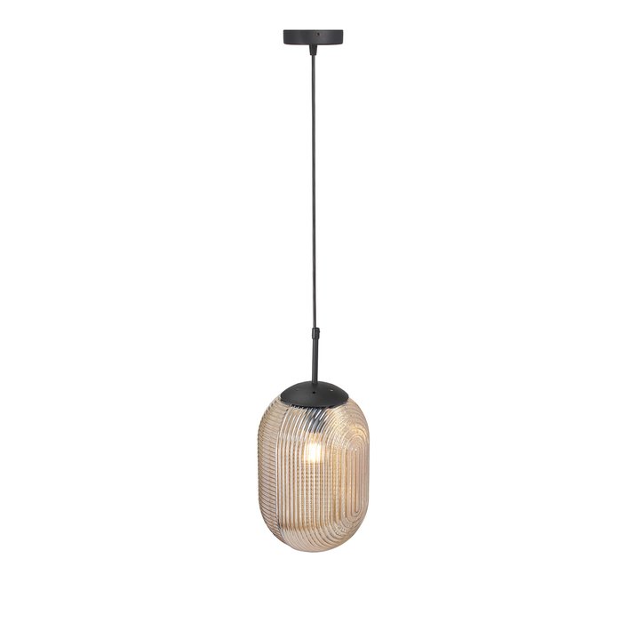 Подвесной светильник V2817-1/1S (стекло, цвет шампань) - лучшие Подвесные светильники в INMYROOM
