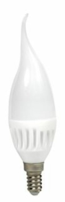 Лампа светодиодная Candle матовая белая - купить Лампочки по цене 115.0