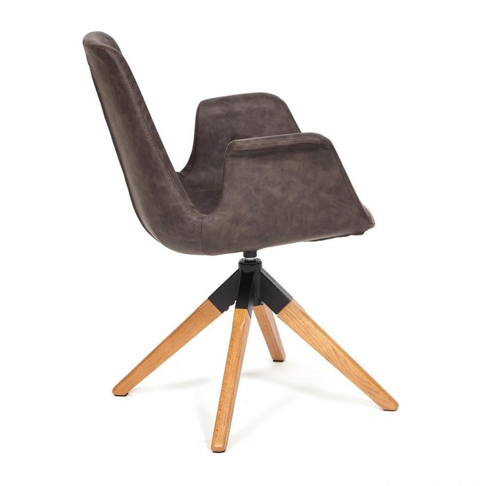 Стул Rokin коричневого цвета  - лучшие Офисные кресла в INMYROOM