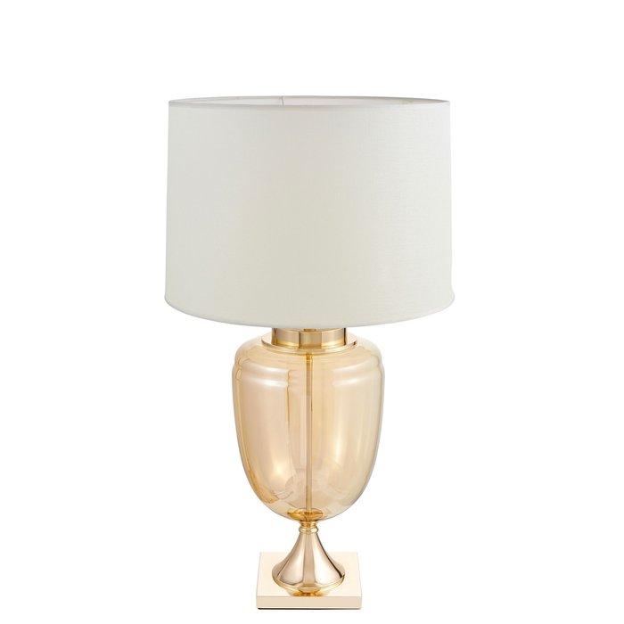 Настольная лампа Olimpia бело-золотого цвета - купить Настольные лампы по цене 15500.0