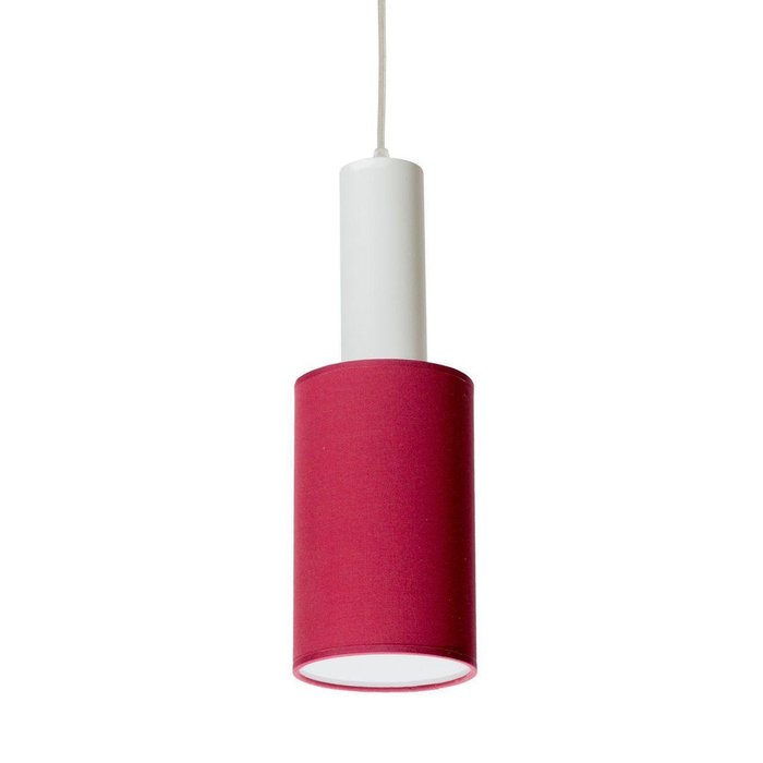 Подвесной светильник Roller с красным абажуром