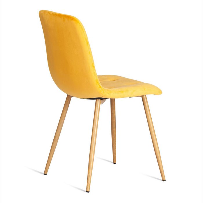 Стул Chilly желтого цвета - лучшие Обеденные стулья в INMYROOM
