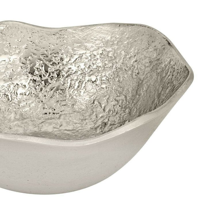 Декоративная чаша Forleyet серебристого цвета - лучшие Аксессуары для кухни в INMYROOM