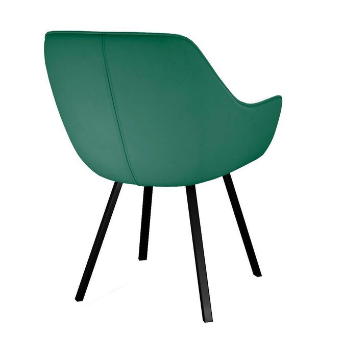 Стул DikLine 252 М изумрудного цвета - лучшие Обеденные стулья в INMYROOM Стул DikLine 252 М изумрудного цвета - лучшие Обеденные стулья в INMYROOM