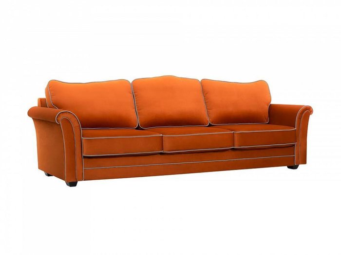 Диван трехместный Sydney оранжевого цвета - купить Прямые диваны по цене 107100.0