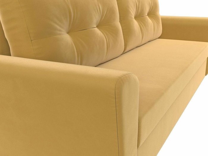 Диван-кровать Амстердам Лайт желтого цвета - лучшие Прямые диваны в INMYROOM