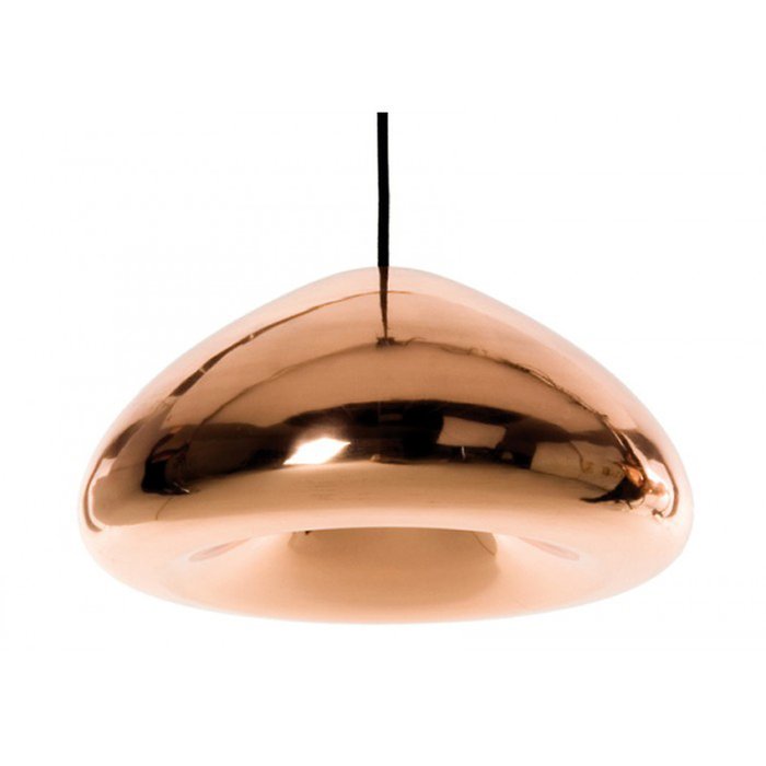 Подвесной светильник Tom Dixon Void Shade Copper с плафоном из металла медного цвета