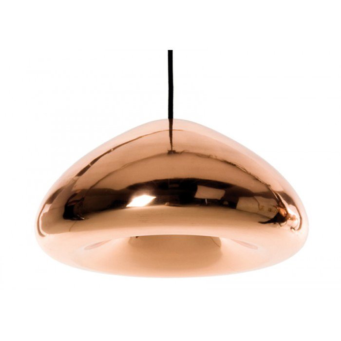 Подвесной светильник Tom Dixon Void Shade Copper с плафоном из металла медного цвета Подвесной светильник Tom Dixon Void Shade Copper с плафоном из металла медного цвета