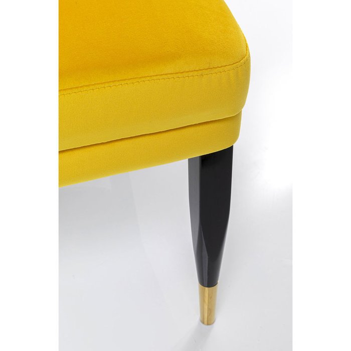 Стул мягкий Mansion желтого цвета - лучшие Обеденные стулья в INMYROOM