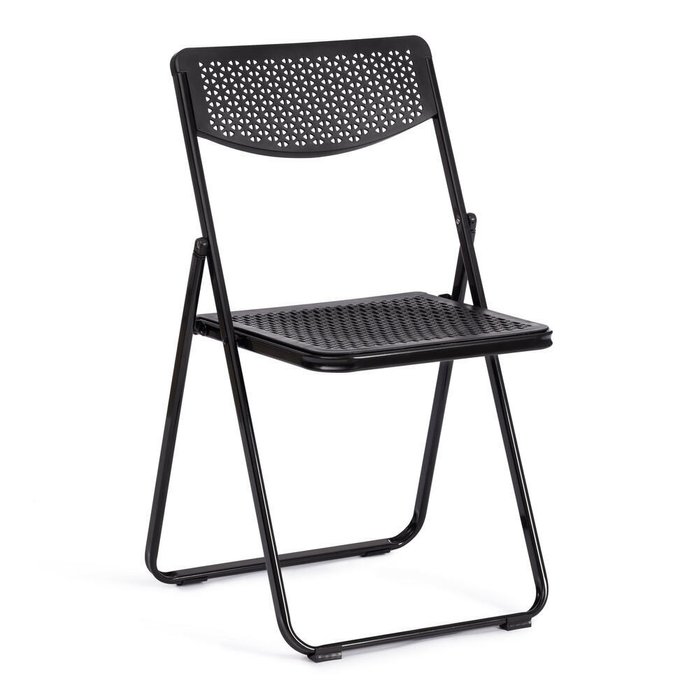 Комплект из шести стульев Folder черного цвета - купить Обеденные стулья по цене 12180.0