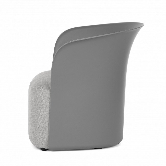 Кресло Brighten серого цвета - купить Интерьерные кресла по цене 20806.0